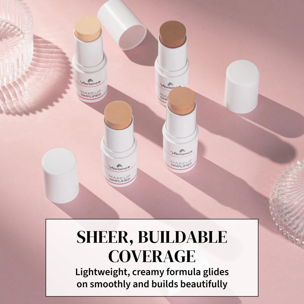 Vibriance Complexion Sticks, Foundation for Mature Skin - Fair / Light – close-up detail in 01 Fair / Light