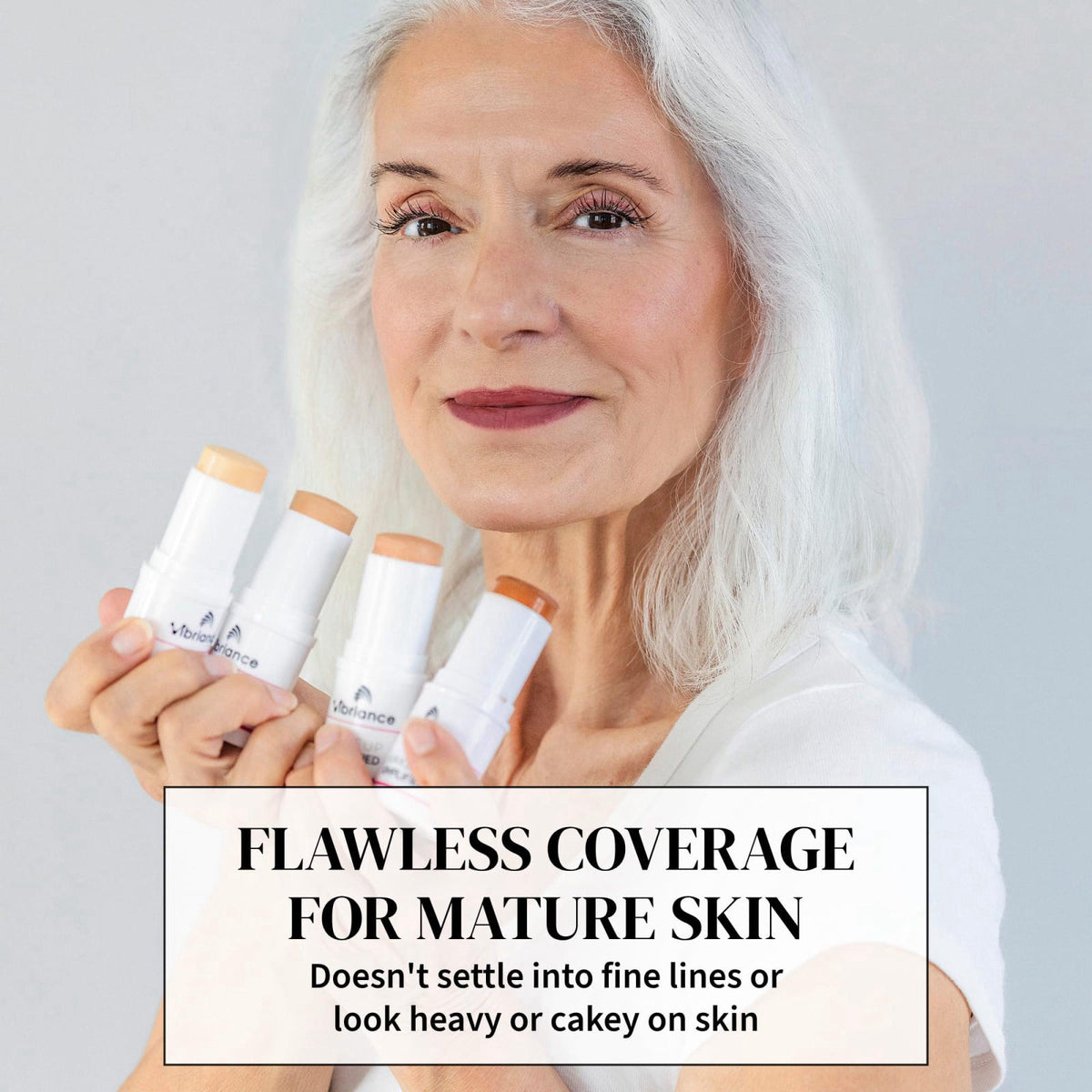 Vibriance Complexion Sticks, Foundation for Mature Skin - Fair / Light – alternate angle