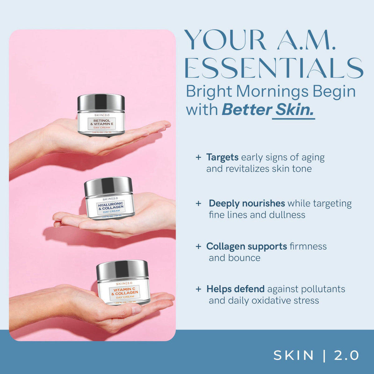 Skin 2.0 Korean Skin Care for Women - Self Care Essentials for Holiday & Birthday – full view