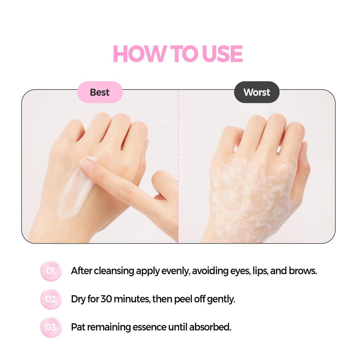 KLAVUU Actress Backstage Glow Peel Off Face Mask for Glass Skin (2.4oz) – alternate angle