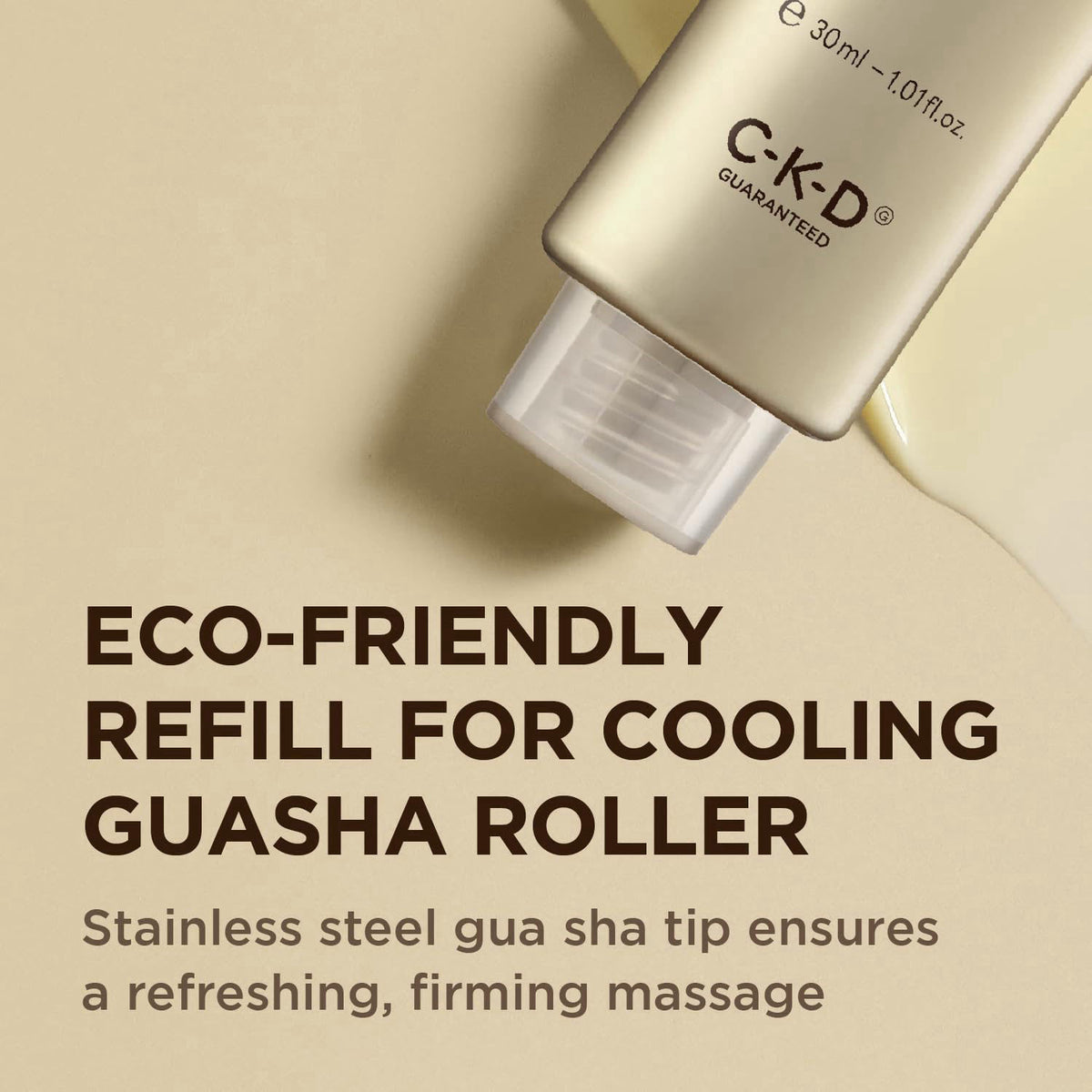 CKD Guaranteed CKD Retinal 5X Gua Sha Eye Cream Refill (30 mL) – packaging and label