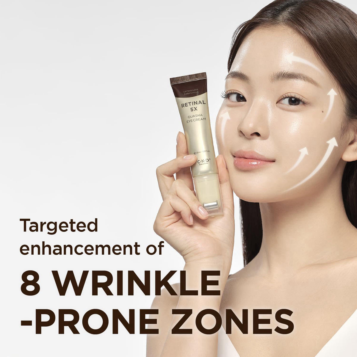 CKD Guaranteed CKD Retinal 5X Gua Sha Eye Cream Refill (30 mL) – full view