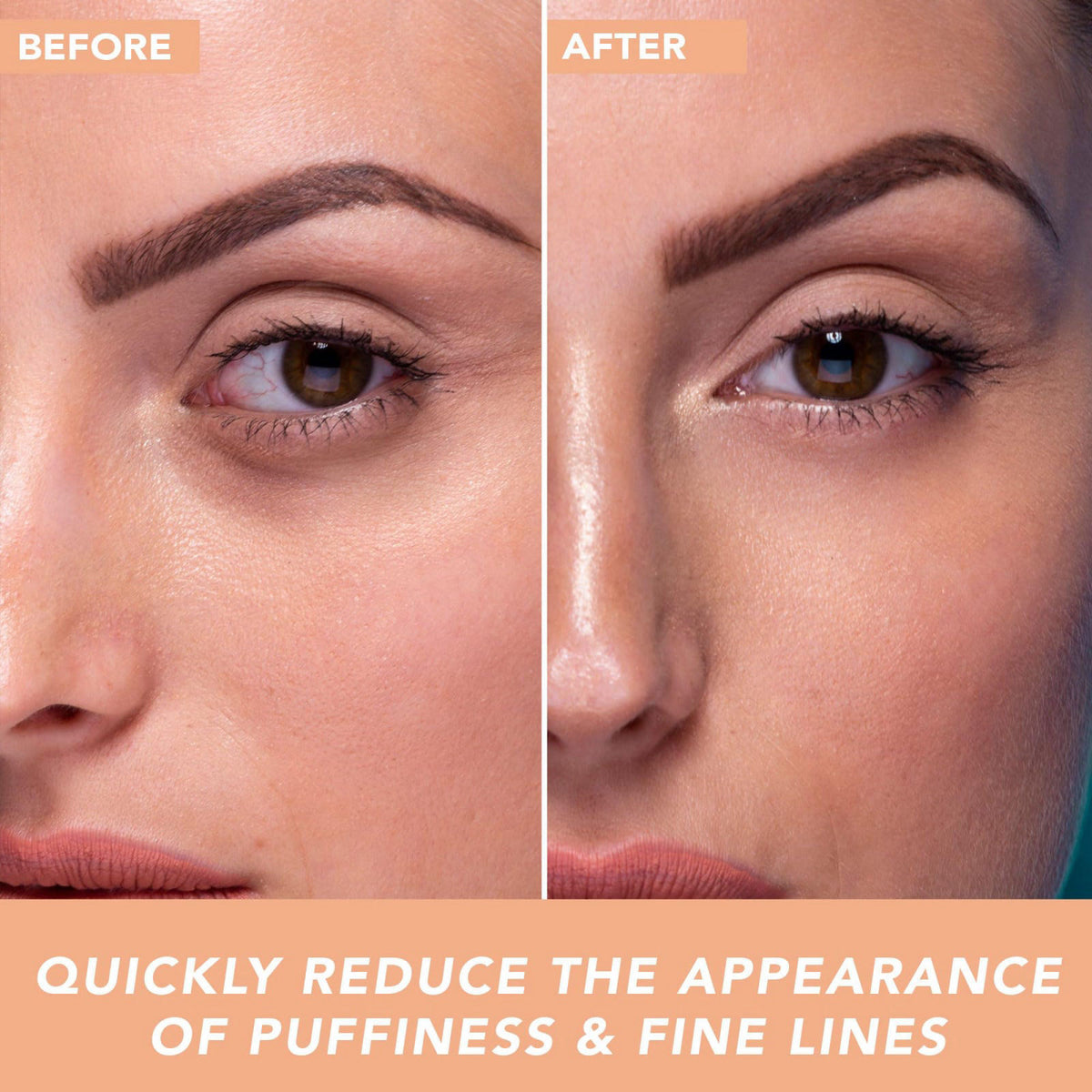 Beauty by Earth Under Eye Cream - Cooling Hyaluronic Acid Eye Gel for Dark Circles – close-up detail