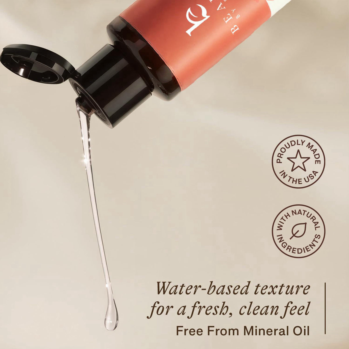 Beauty by Earth Makeup Remover - USA Made with Natural & Organic Ingredients Face and Eye – packaging and label
