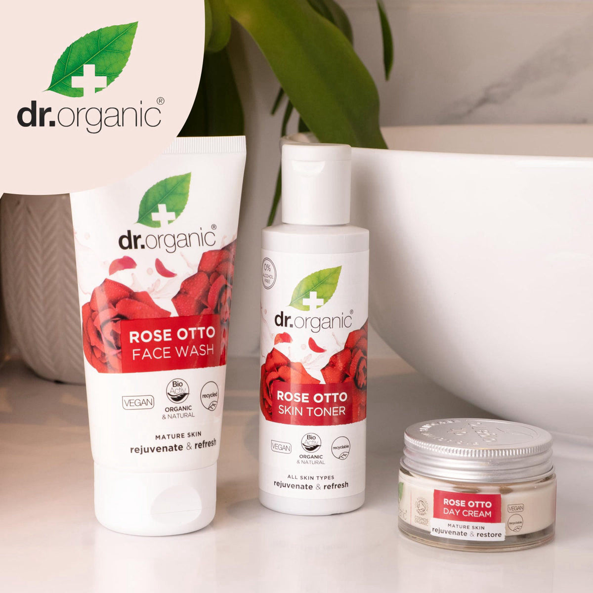 Dr. Organic – Face Moisturizers on display