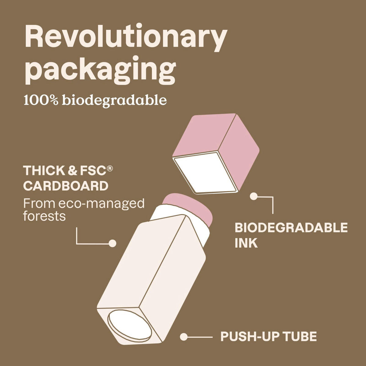 ATTITUDE Oceanly Plastic-Free Lightweight Blush Stick, Titanium Dioxide-Free, EWG Verified, Vegan & Cruelty-free Makeup,