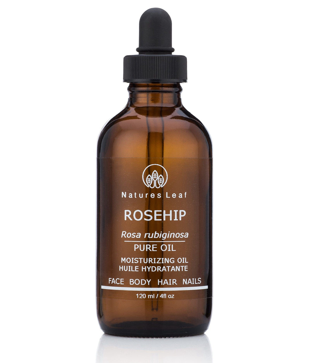 Natures Leaf Rosehip Seed Oil Organic 4 oz – product photo (Face Oil)