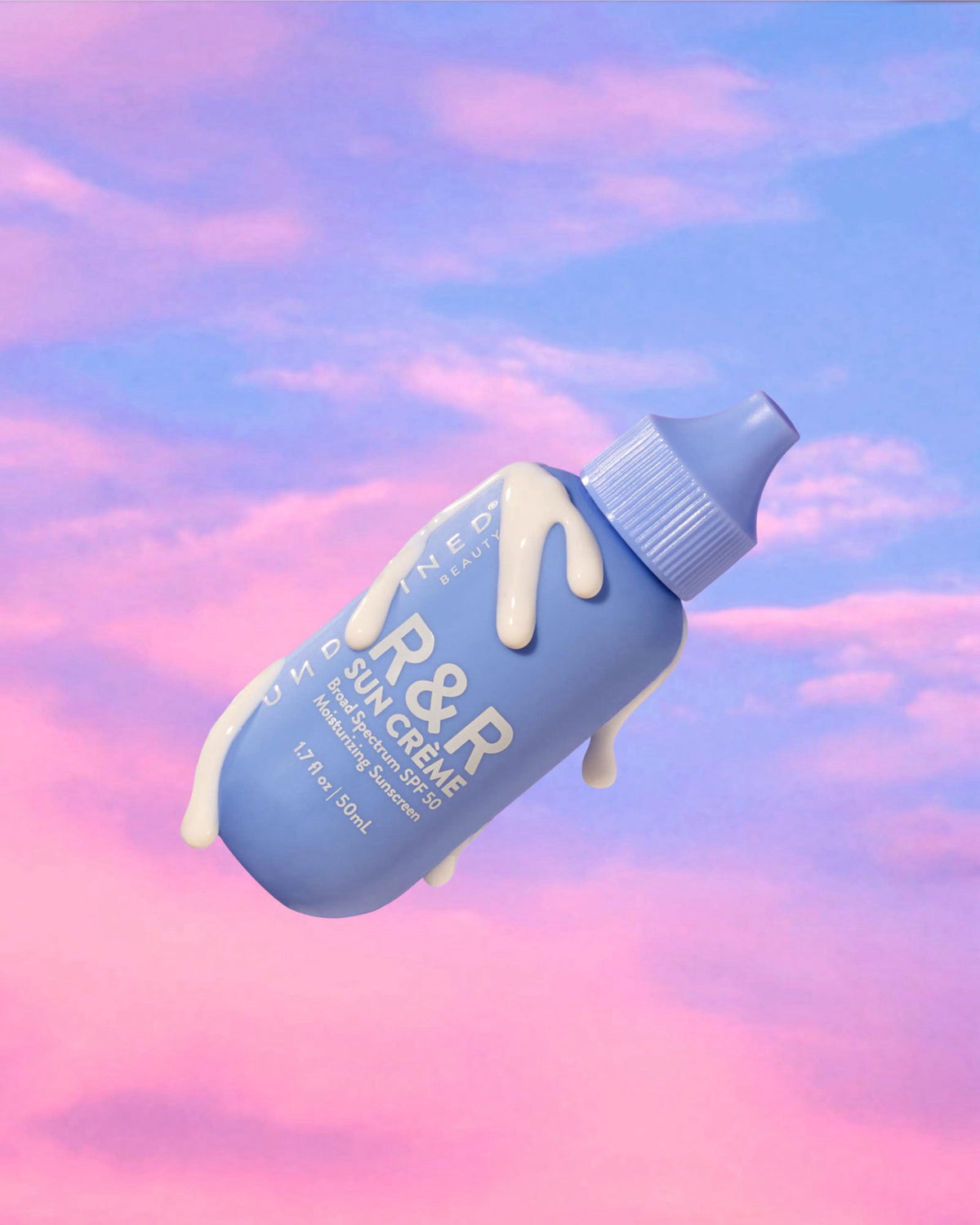Undefined R&R Sun Crème SPF 50 – 3-in-1 Moisturizing Sunscreen with Ceramides, CoQ10, Niacinamide, Resveratrol, no white