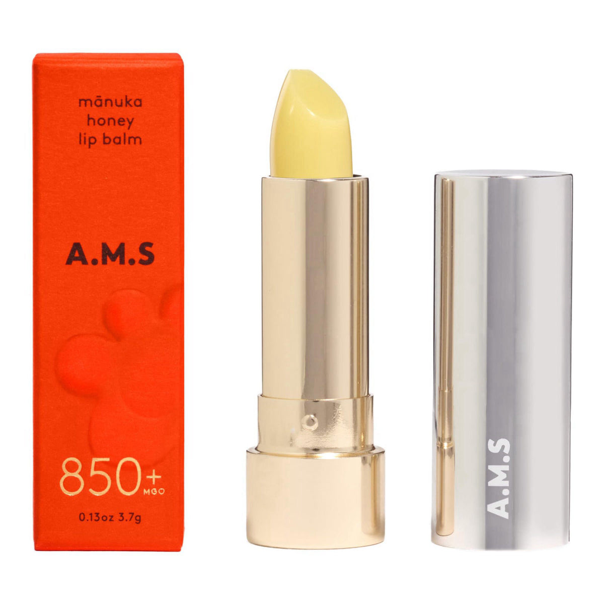 ACTIVIST - A.M.S Manuka Honey Lip Balm (3.7 g | 0.13 oz) – packaging and label