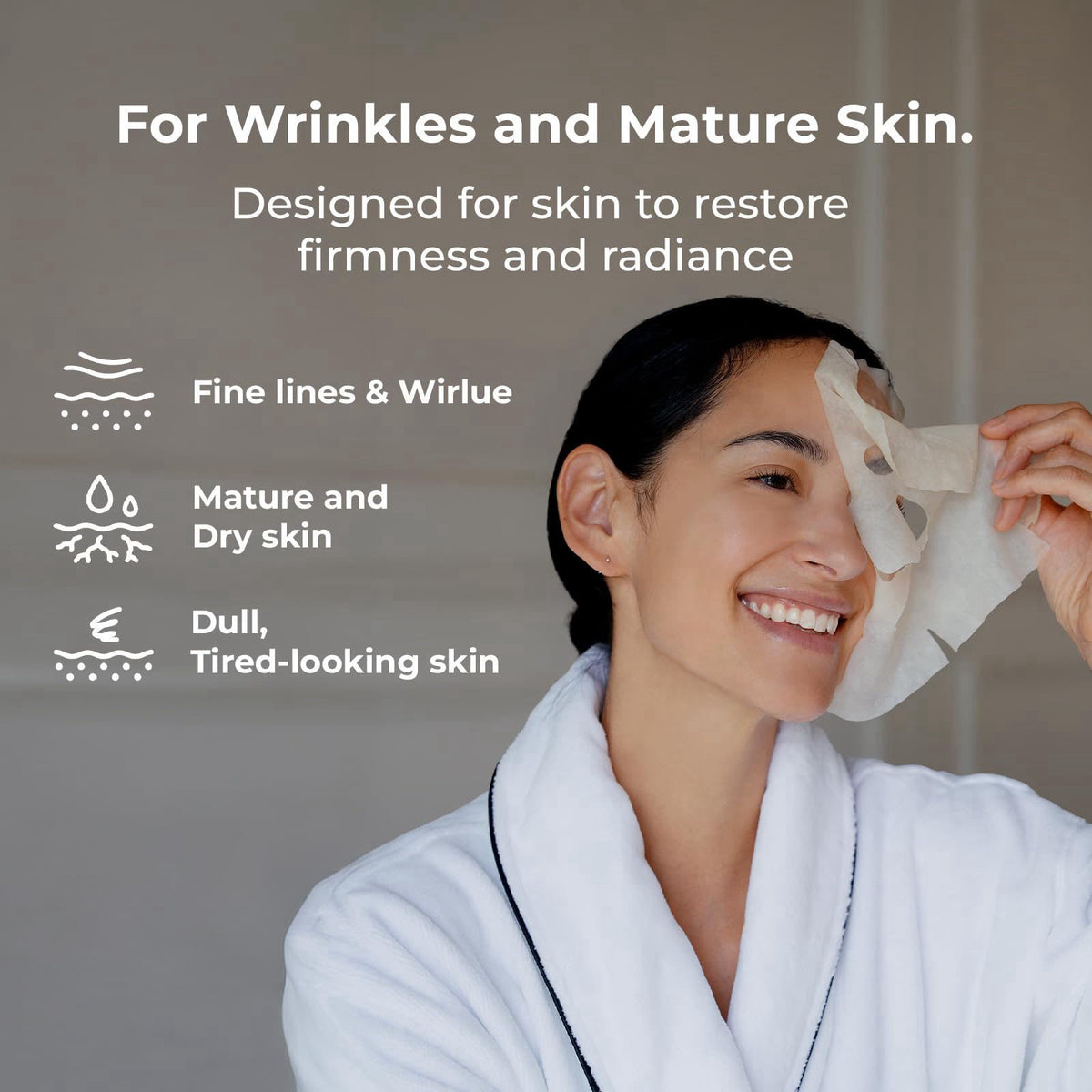 INNA ORGANIC Organic Sheet Mask - Anti-aging & Tightening｜EWG & COSMOS certified (Pack of 3) | Frankincense Essential Oi