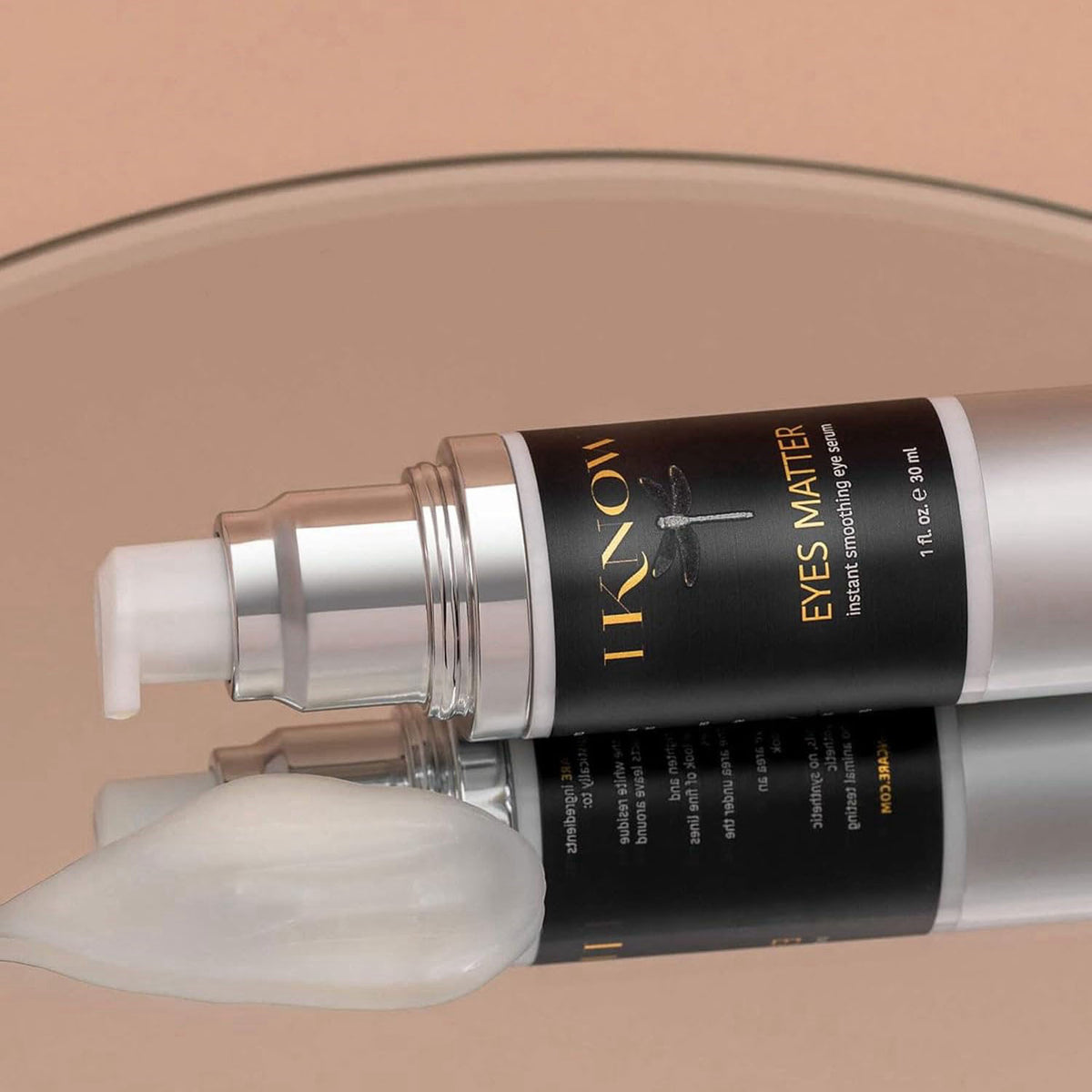 IKNOW EYES MATTER Instant Smoothing Eye Serum, Rapid Wrinkle Reducer, Rejuvenating, Brightening Treatment for Fine Lines