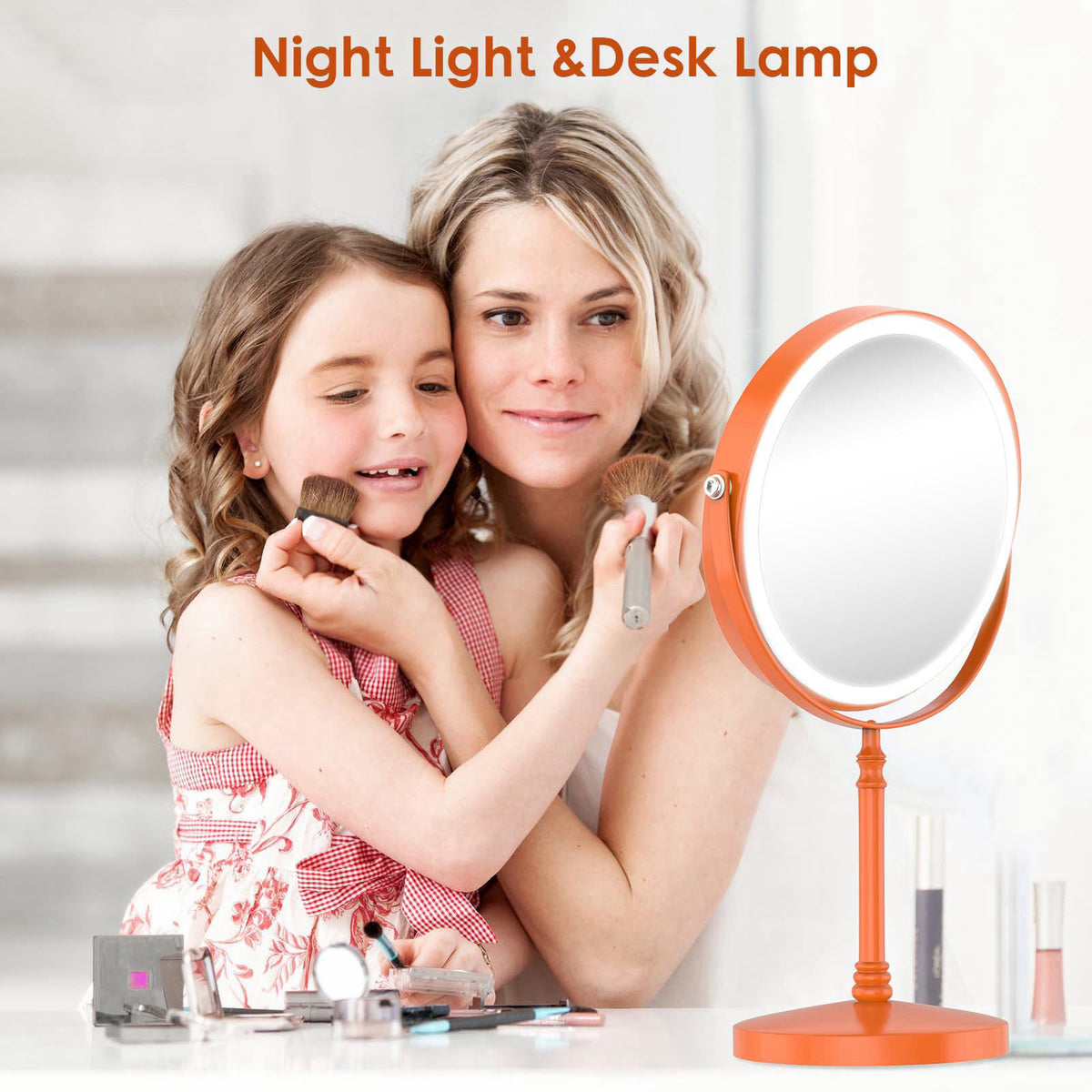 DEIOVWXS – Makeup Mirrors on display