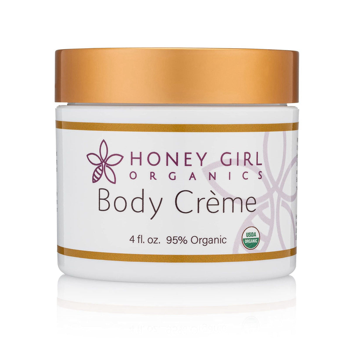 Honey Girl Organics Body Creme, 4.0 Fluid Ounce – product photo (Creams)