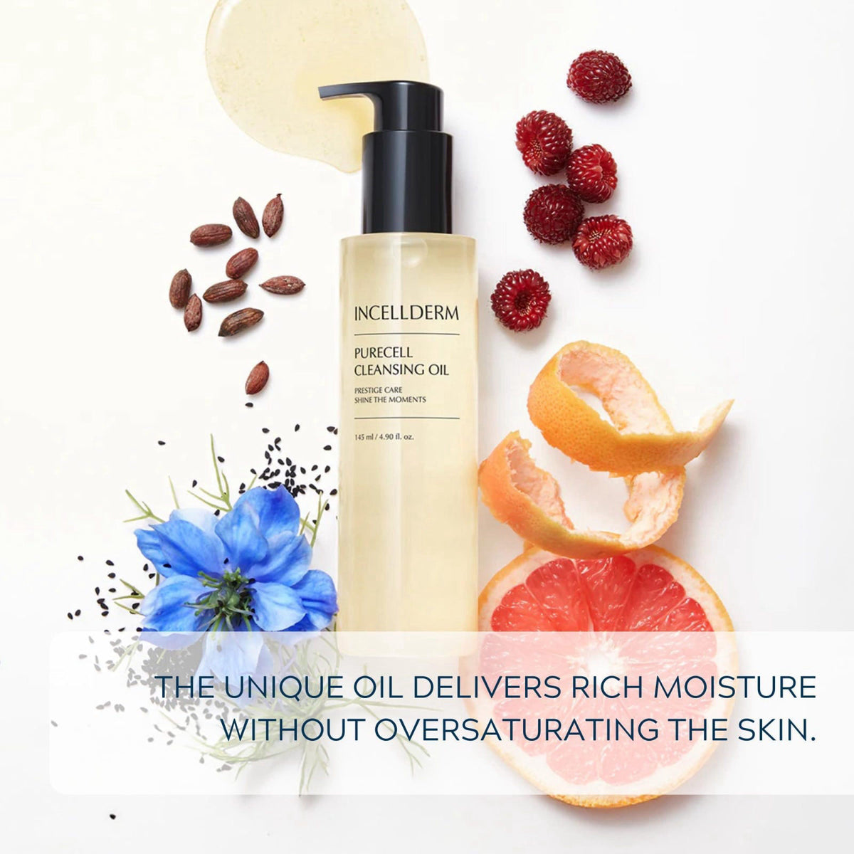 Riman Incellderm Purecell Cleansing Oil | 4.9 fl oz | Makeup Remover – alternate angle