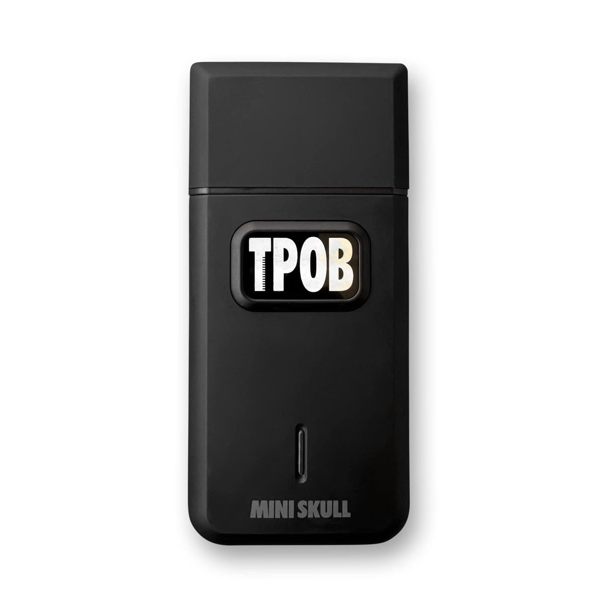 TPOB Mini Skull Foil Shaver for Men - 9000 RPM Turbo Motor, Pocket-Size Electric Razor with Hypoallergenic Blades, Cordl