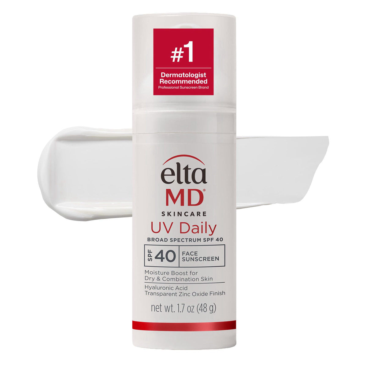 EltaMD UV Daily SPF 40 Face Sunscreen Moisturizer – product photo (Facial Sunscreens)