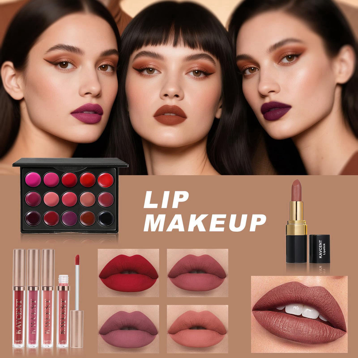 KAVCENT Makeup Kit for Teens Makeup Kits for Women Full Kit Makeup Set for Women Teenagers Eyeshadow Makeup Gift Set for