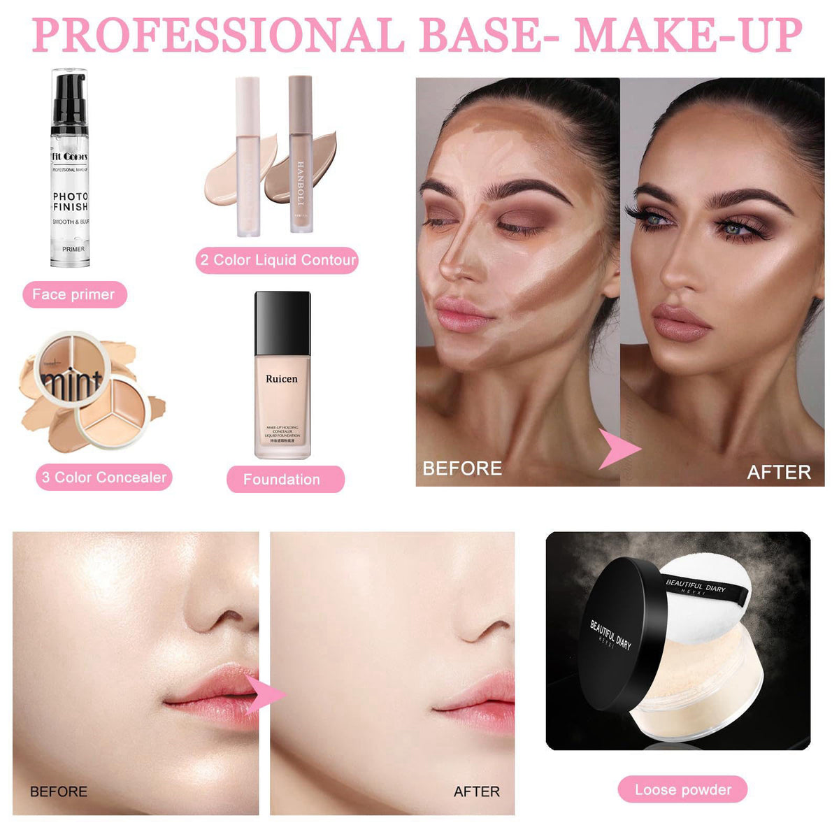 Ruicen Makeup Kit for Women Full Kit, Makeup Set, Makeup Sets for Women Girls Teens, maquillaje para mujer, Make Up Set 