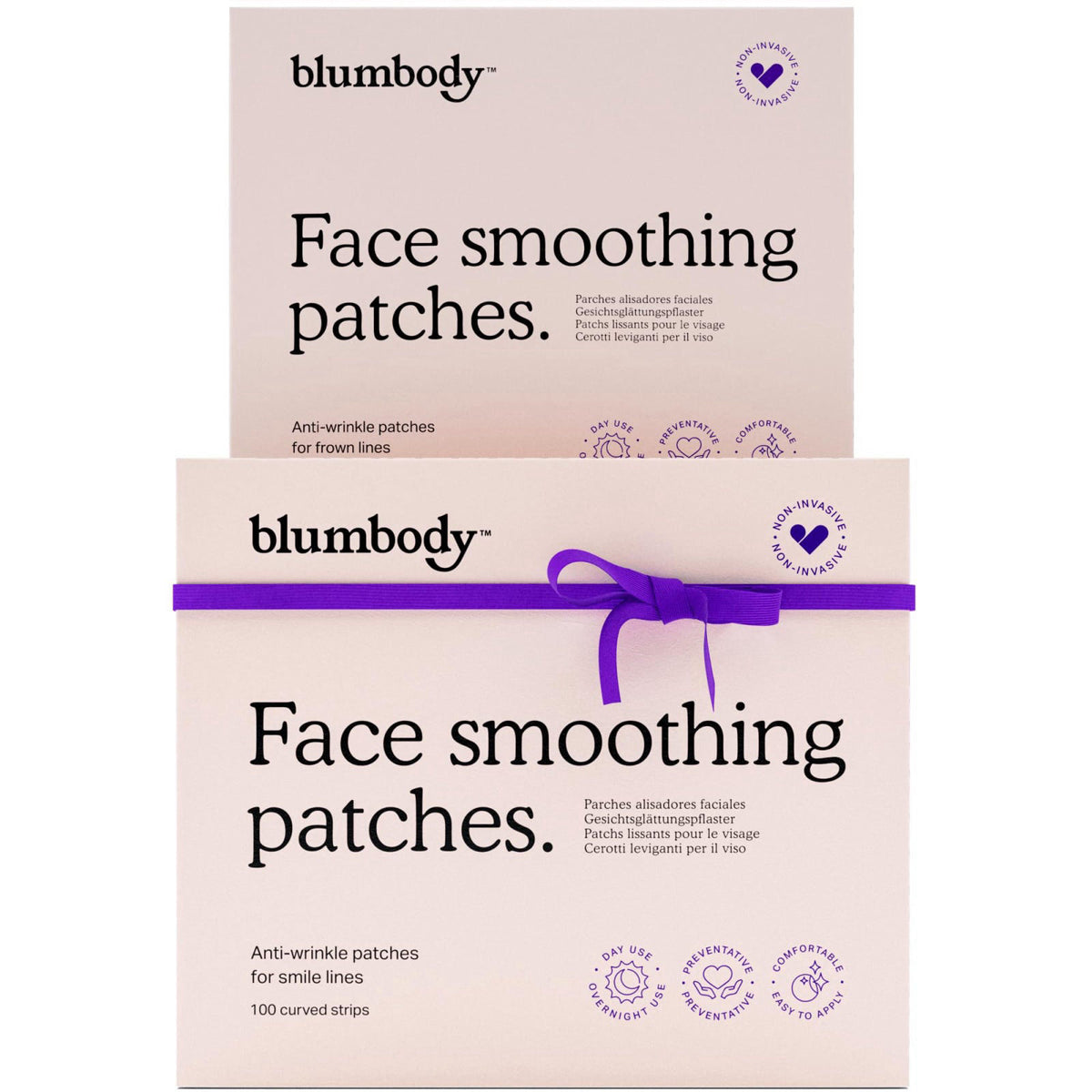 BLUMBODY Face Wrinkle Patches - Forehead and Smile Lines Bundle – product photo (Masks)