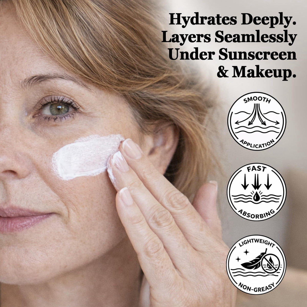 Vivo Per Lei Dead Sea Day Face Cream for Women - Moisturizing - Non Greasy – close-up detail