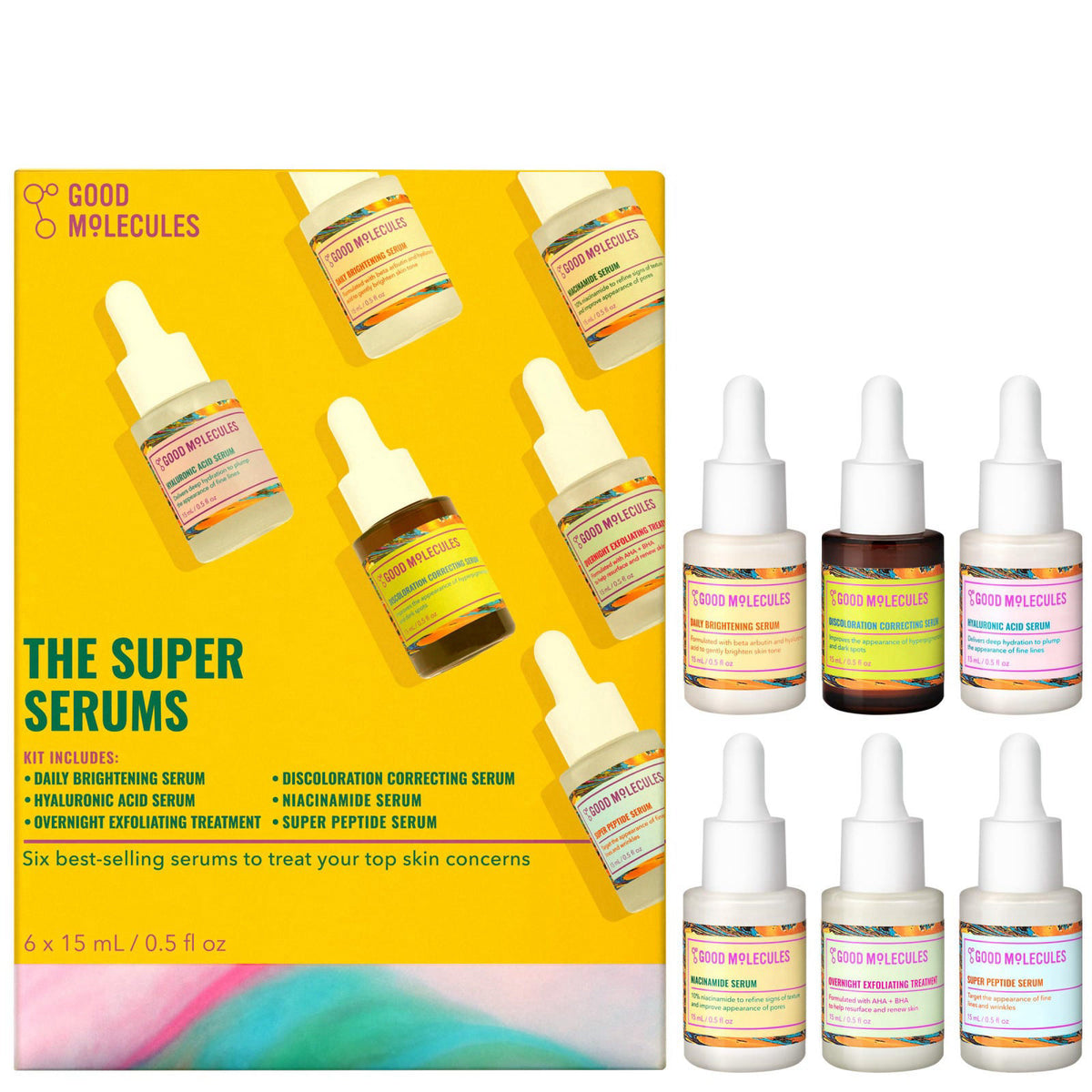 Good Molecules – Facial Kits on display