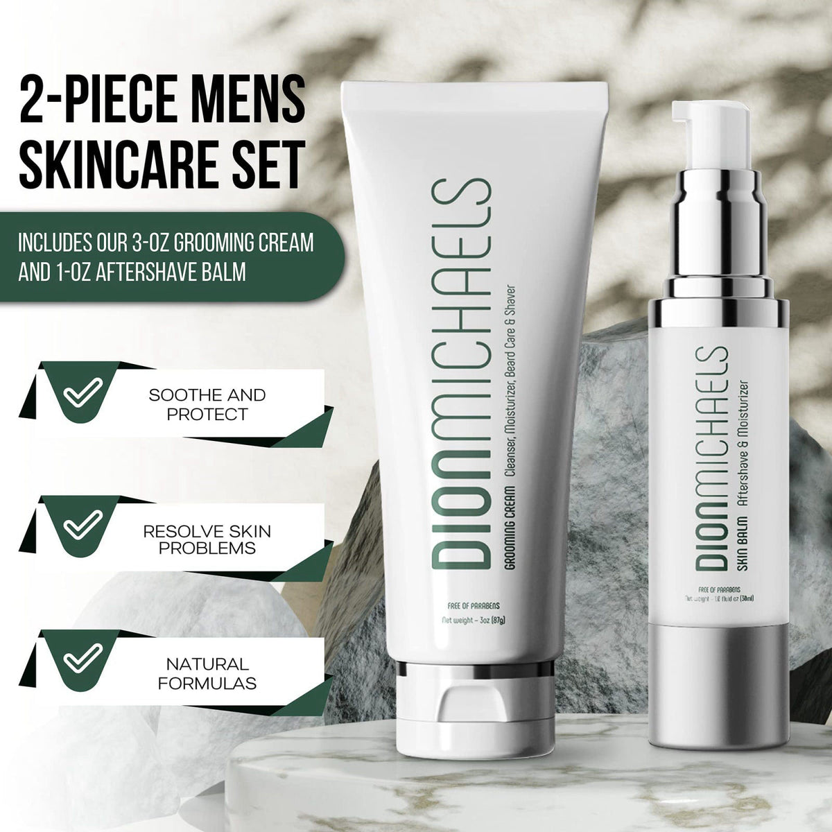 Dion Michaels – Lotions on display