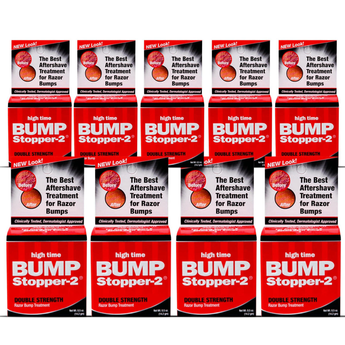 Bump Stopper 2 Double Strength Razor Bump Treatment | Formulated to Relieve Razor Burn | Eliminates Ingrown Hairs | Afte