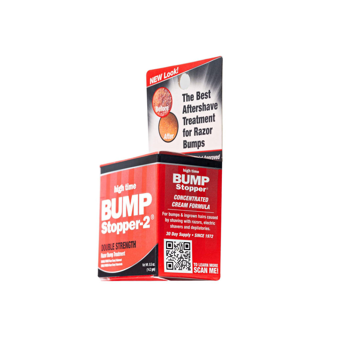 Bump Stopper 2 Double Strength Razor Bump Treatment | Formulated to Relieve Razor Burn | Eliminates Ingrown Hairs | Afte