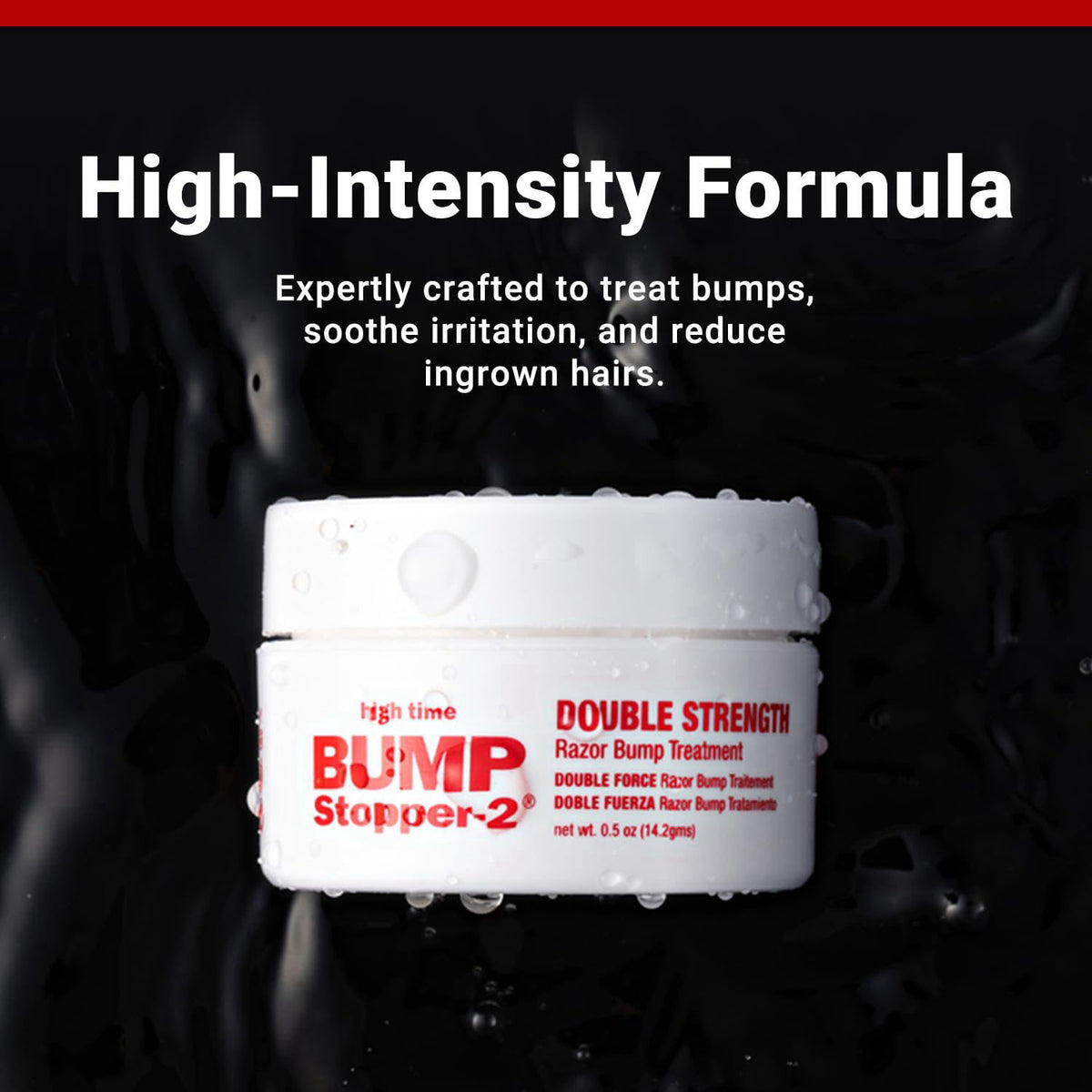 Bump Stopper 2 Double Strength Razor Bump Treatment | Formulated to Relieve Razor Burn | Eliminates Ingrown Hairs | Afte