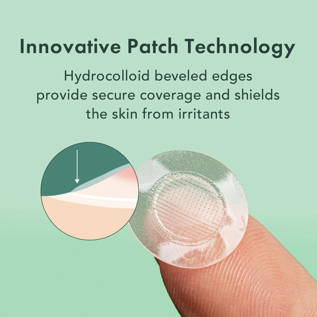 Rael Miracle Microcrystal Spot Cover Hydrocolloid Pimple Patches (36 Ct) – packaging and label