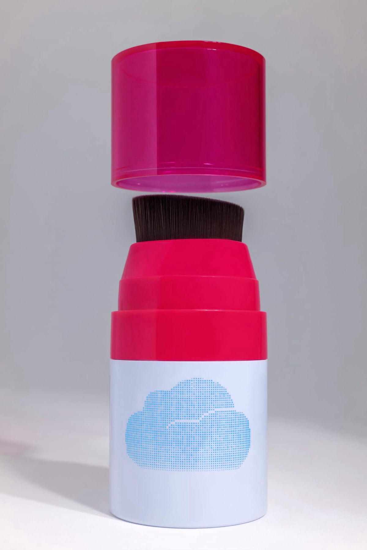 CLOUD Brush on Mineral Sunscreen Lotion - SPF 50 - No-Mess Applicator for Sports, Kids, Babies & Family - Reef Safe, Non