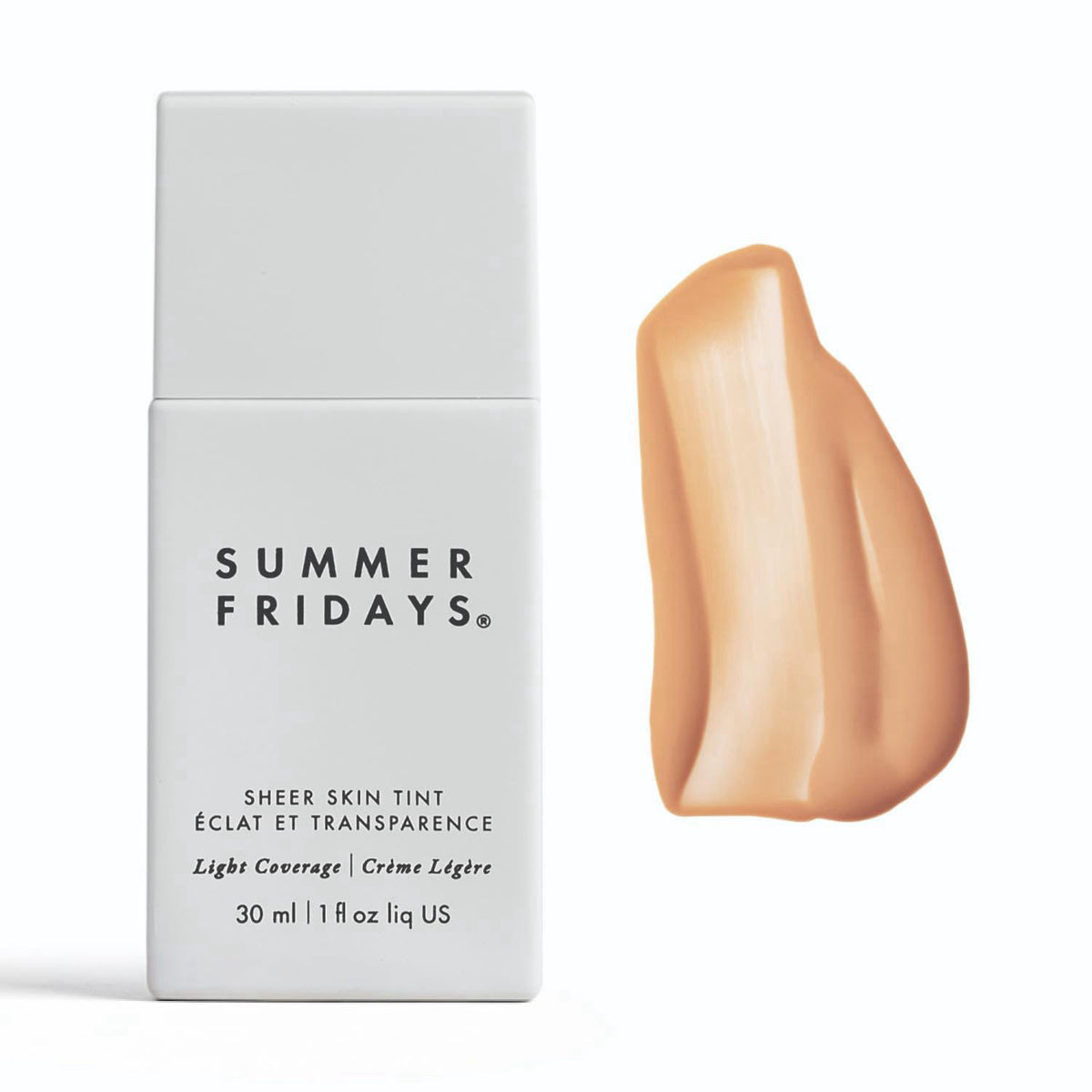 Summer Fridays Sheer Skin Tint - Tinted Moisturizer with Hyaluronic Acid - Helps Diminish Uneven Skin Tone - Sheer to Li