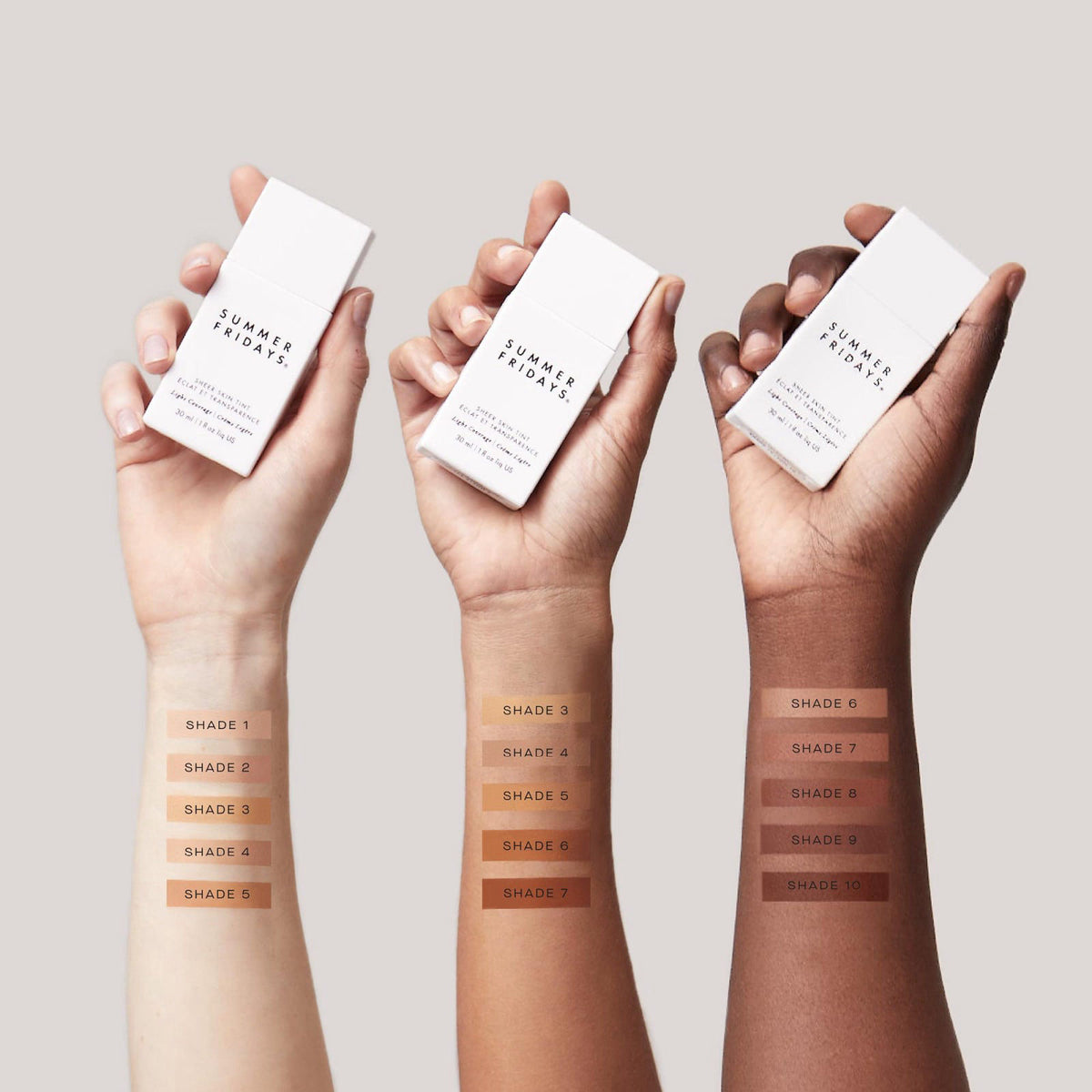 Summer Fridays Sheer Skin Tint - Tinted Moisturizer with Hyaluronic Acid - Helps Diminish Uneven Skin Tone - Sheer to Li