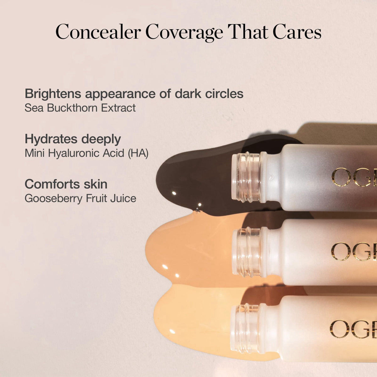 Ogee Complexion Perfecting Under Eye Concealer, ALDER 0.07C – full view