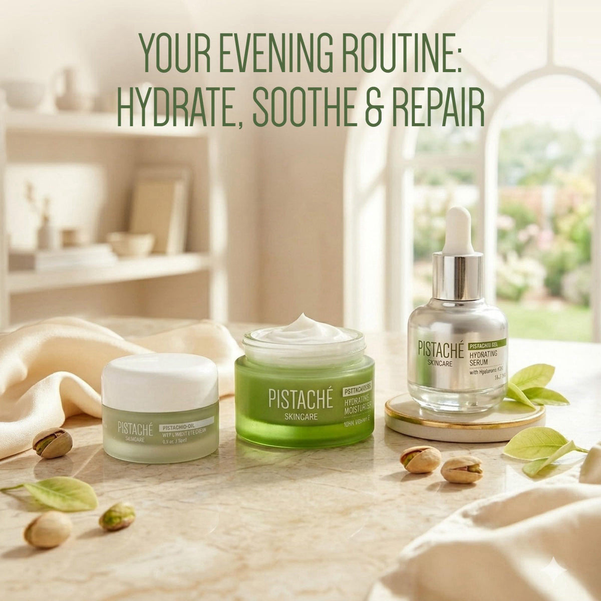 Pistach&eacute; Skincare Pistaché Skincare Pistachio Face Moisturizer, Anti-Aging Hydration, 1.7oz – alternate angle
