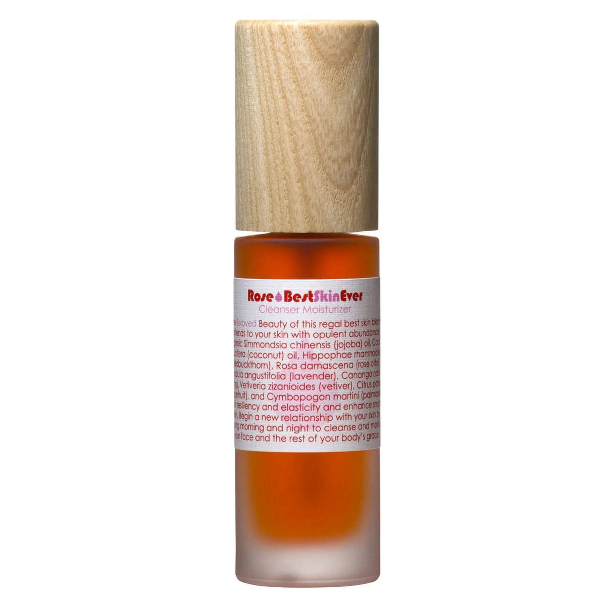 LIVING LIBATIONS - Organic Best Skin Ever All-in-One Facial Cleanser, Exfoliator + Moisturizer | Natural, Wildcrafted, V