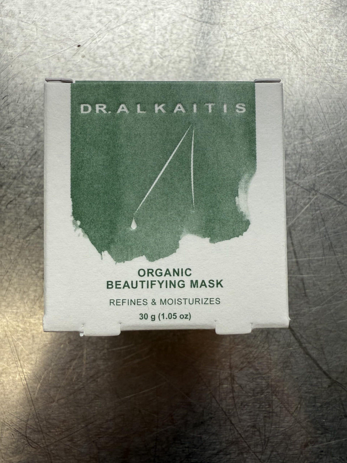 Dr. Alkaitis Organic Beautifying Mask - Mushroom-Powered Treatment with Raw Cacao - Gentle Exfoliation, Skin Plumping & 