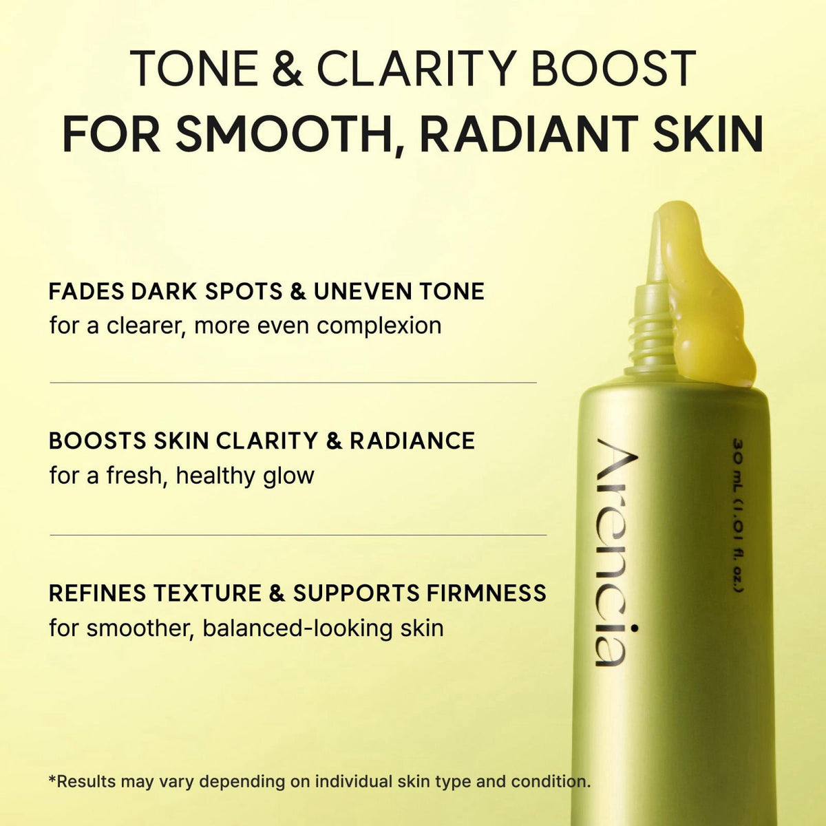 Arencia Vitamin C Serum with Glutathione & Niacinamide, 30ml/1.01 fl.oz – full view