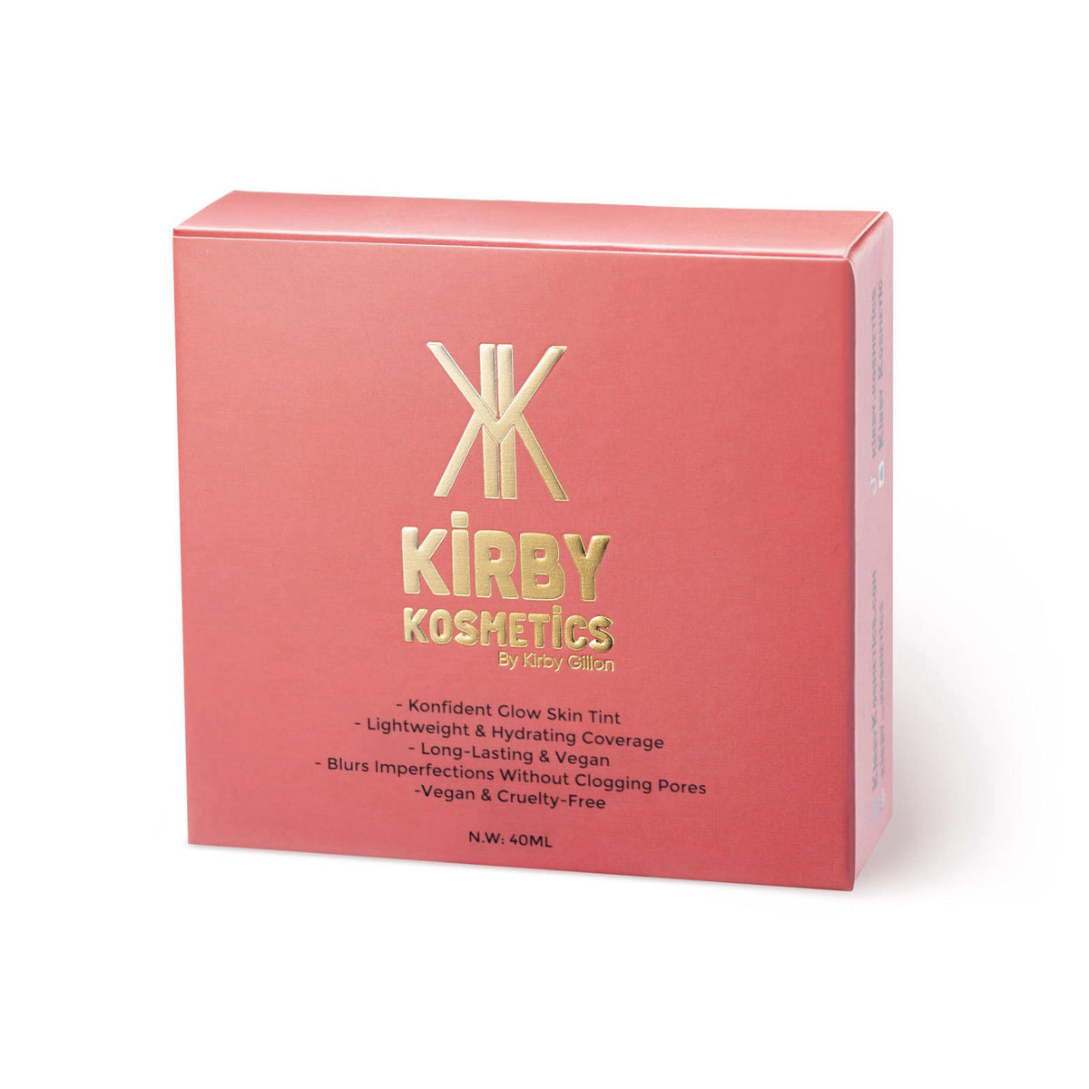 Kirby Kosmetics – Foundation on display