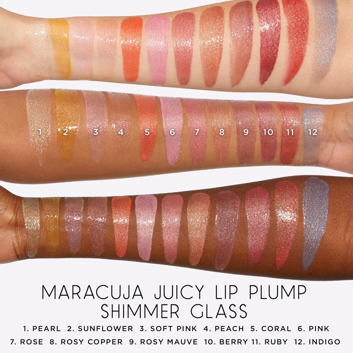 tarte maracuja juicy shimmer glass lip plump – Hydrating & Volumizing Lip Gloss Balm with Hyaluronic Acid & Vitamin E, P