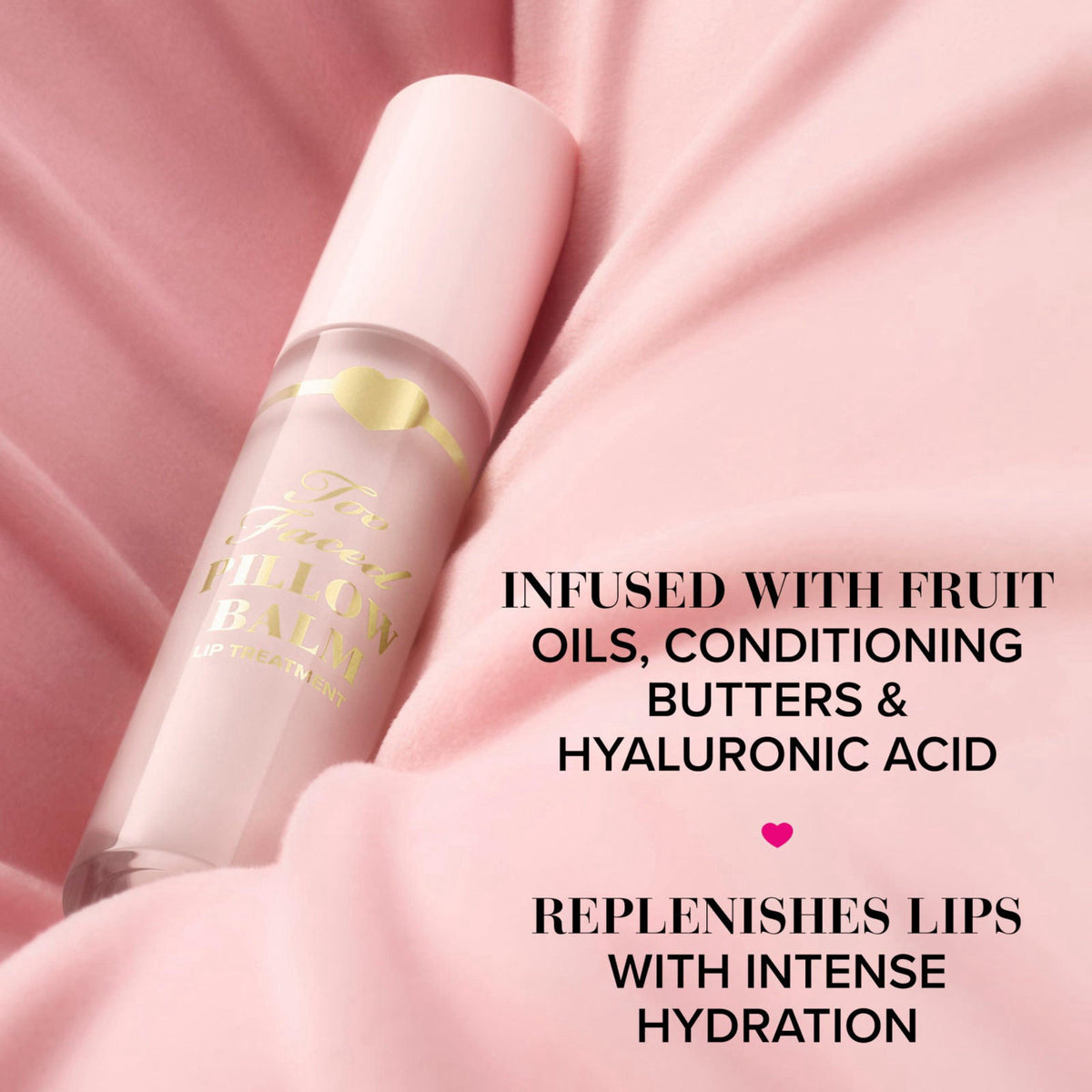 Too Faced Pillow Balm Ultra-Hydrating Lip Treatment | Liquid Lip Balm that Replenishes Lips with Hyaluronic Acid – alter