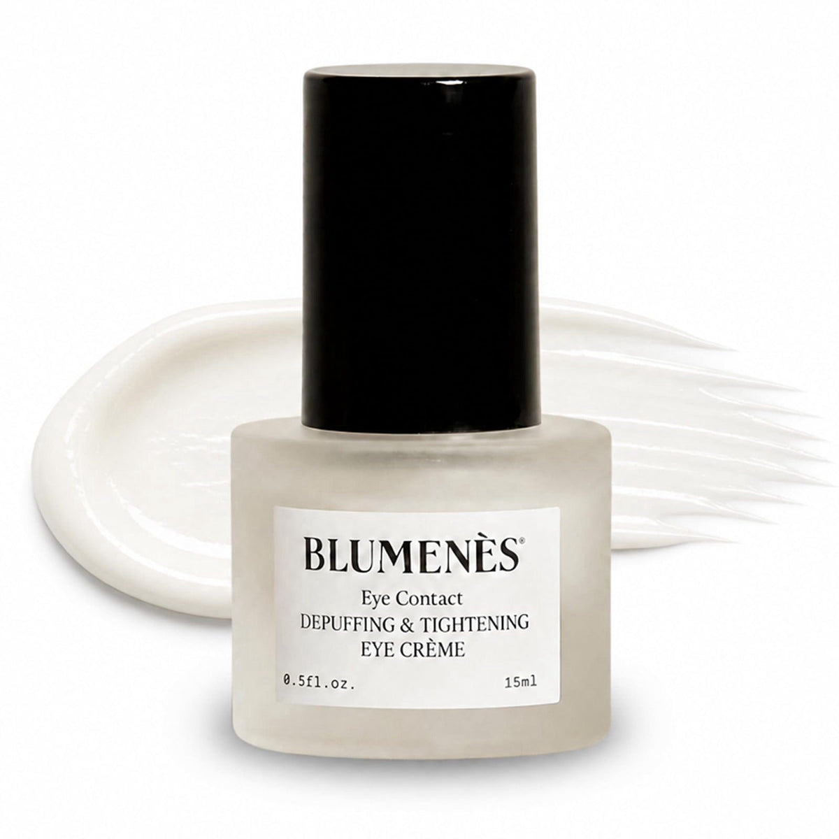 B Blumenes Natural Solution Blumenès Eye Contact Firming Eye Cream for Dark Circles & Puffiness, 15ml – product photo (C