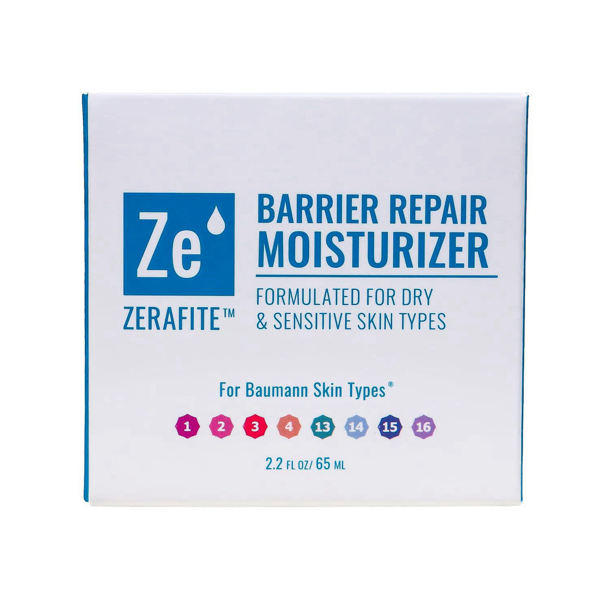 ZERAFITE Barrier Repair Face Moisturizer for Dry & Sensitive Skin Types (2.2 fl. oz./65 ML) – alternate angle