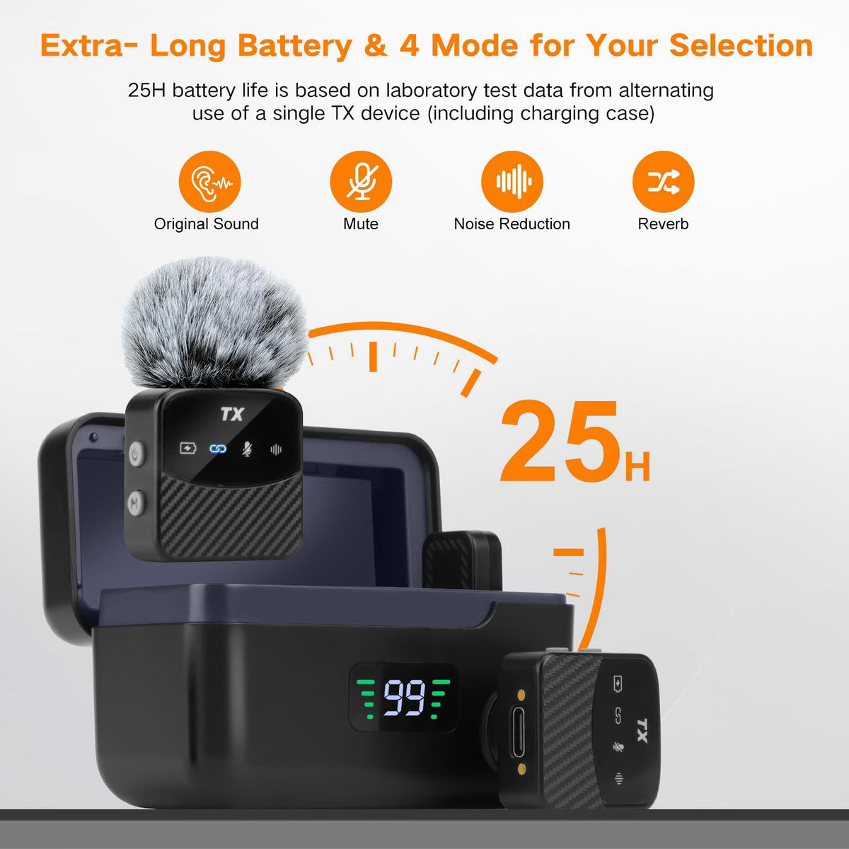 Zarcaco Professional Vlogging Kit for iPhone/Android, 70”Auto Face Tracking Tripod for iPhone with Light, 25H Battery Li