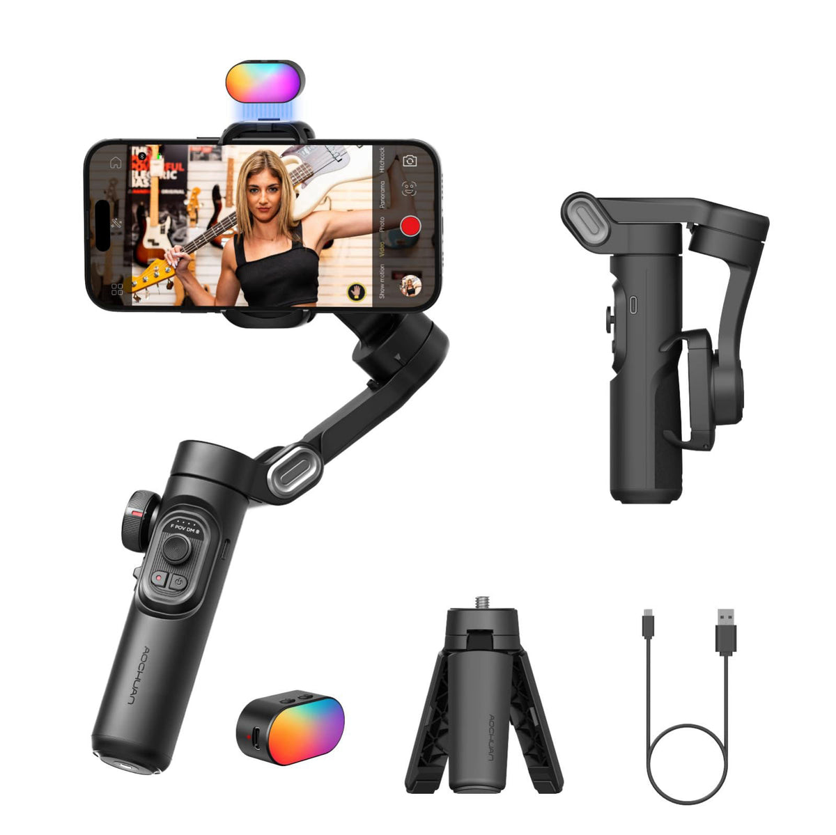 AOCHUAN – Handheld Gimbals &amp; Stabilizers on display