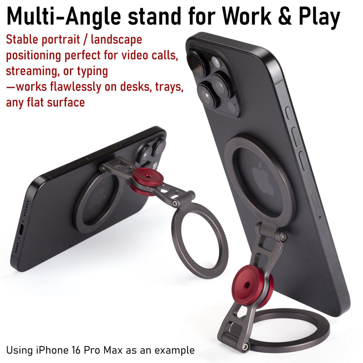 SHINEWEE Magnetic Phone Stand & Fidget Spinner Combo for MagSafe iPhone 12‑17 – packaging and label