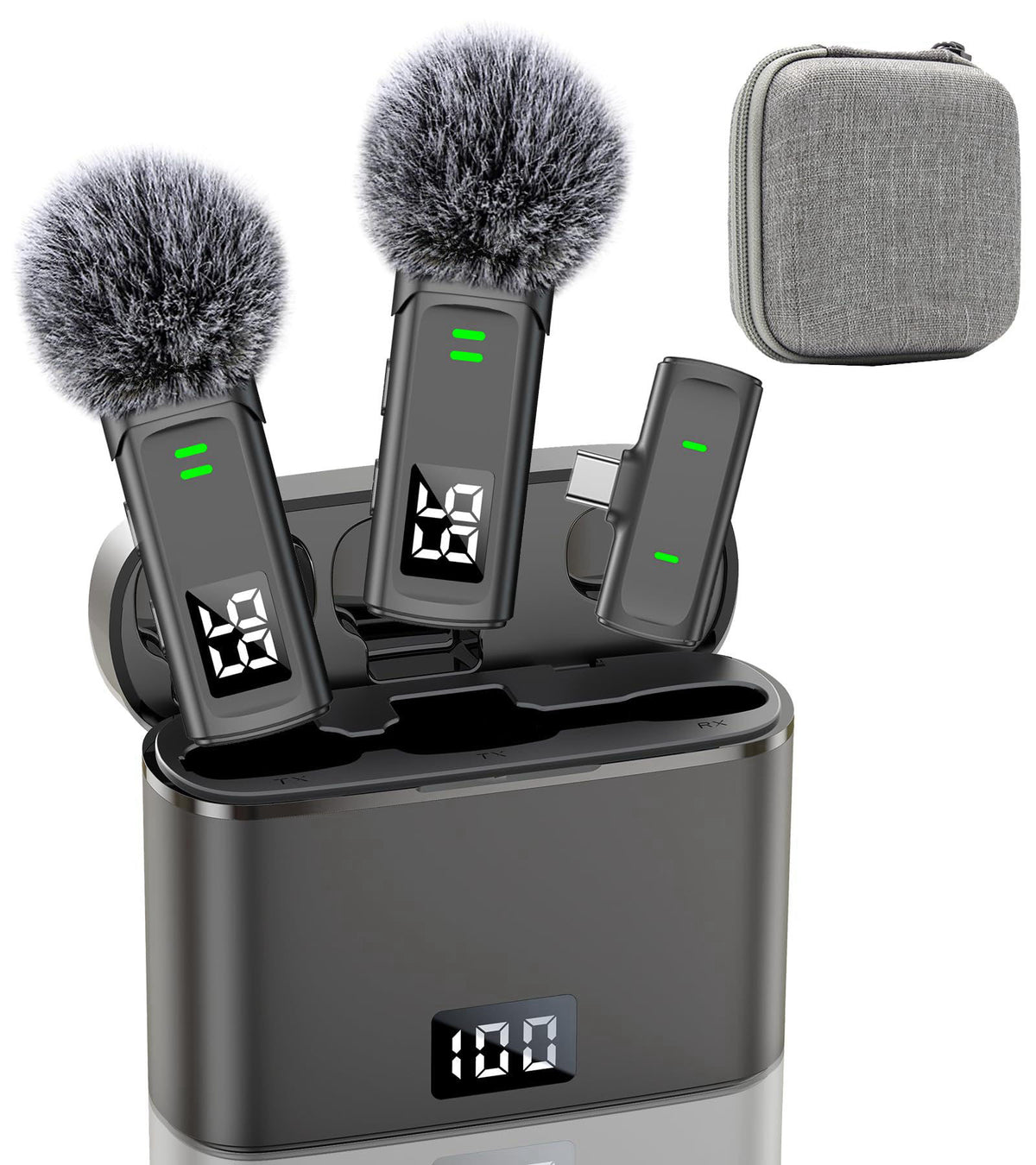 EZColoris – Wireless Lavalier Microphones on display