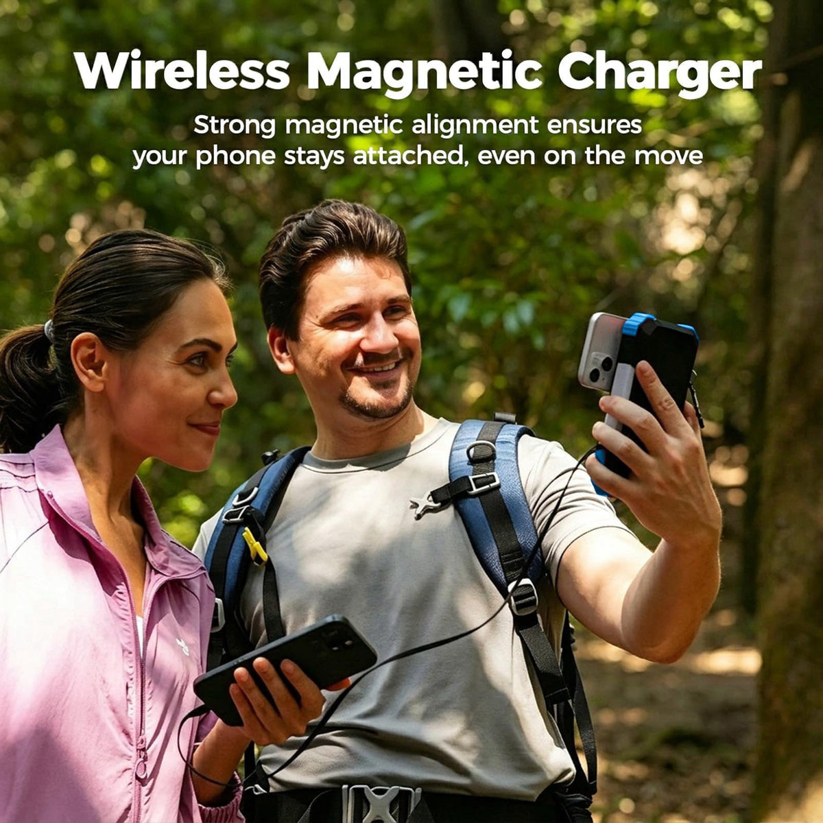 BLAVOR Solar Charge Power Bank Built-in 27.5in Retractable Cable 20000mAh – packaging and label