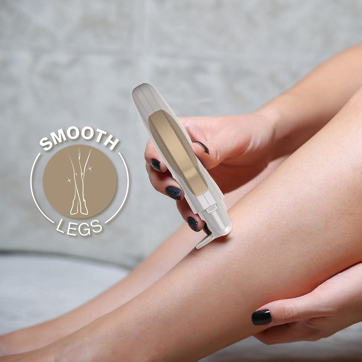 Epilady 2-in-1 Epilator Bundle, Rechargeable Cordless Body & Battery Facial Remover – close-up detail in L5