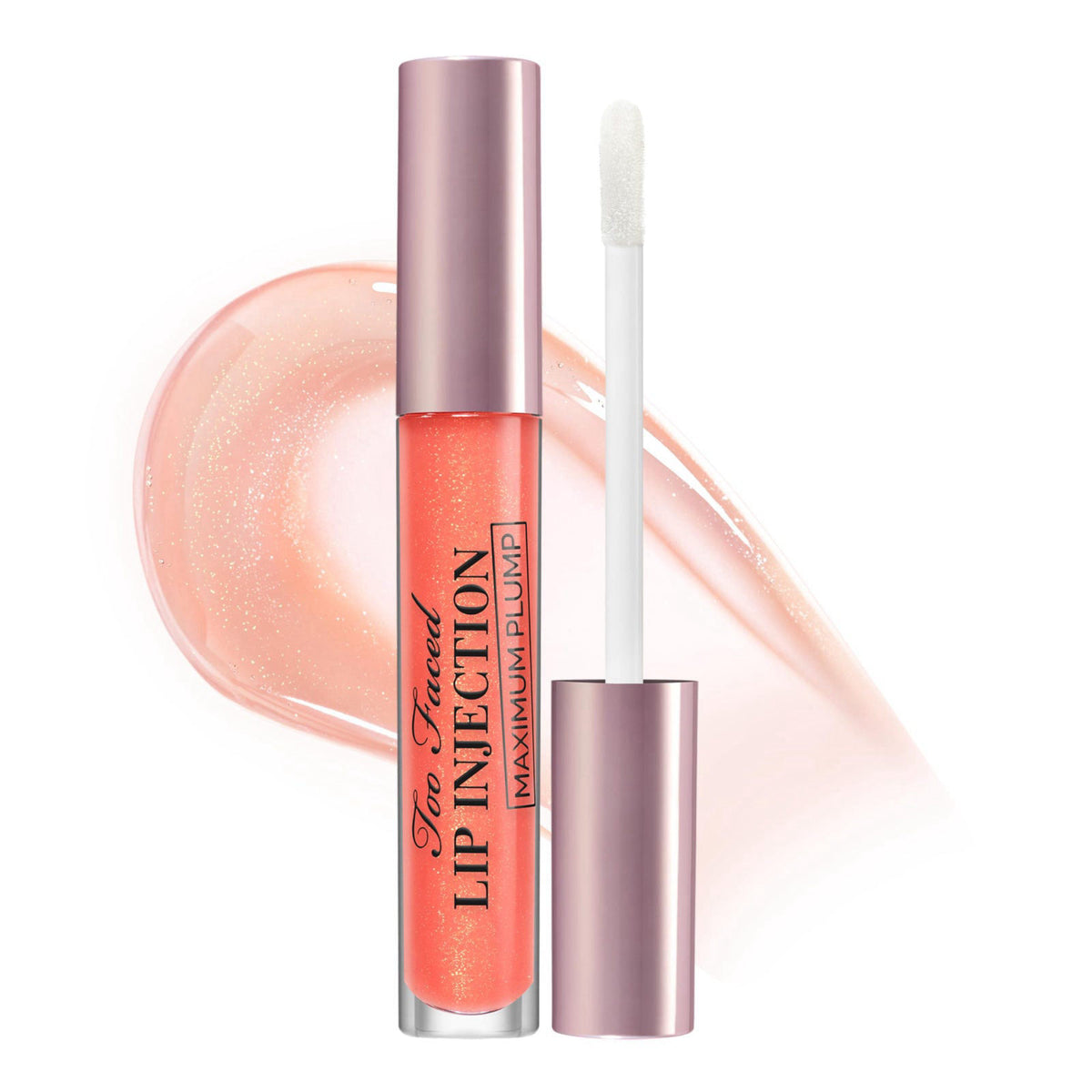 Too Faced Lip Injection Lip Plumper | Hydrating Lip Gloss for Fuller-Looking Lips | Original, Maximum Plump, Cooling Glo